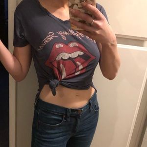 KISS band tee, navy blue size medium